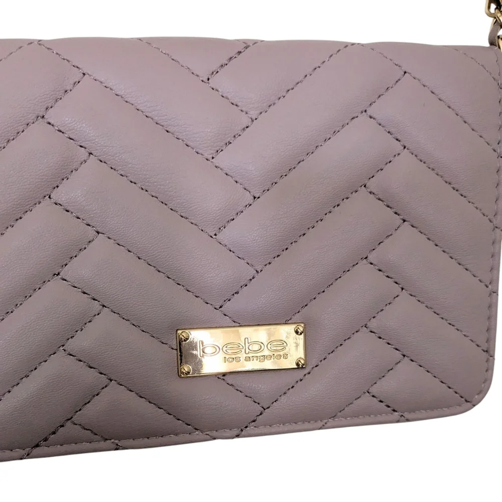 bebe quilted crossbody